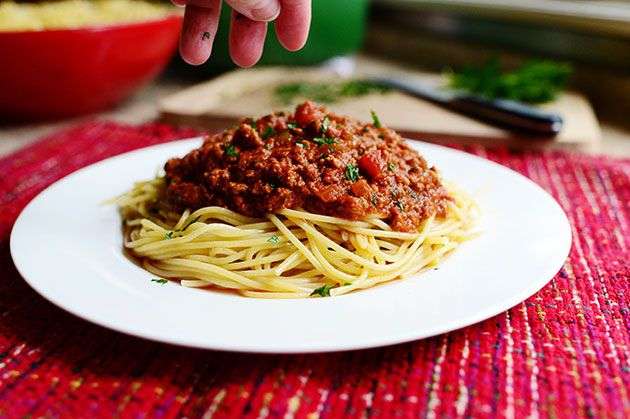 omáčka na špagety - 60